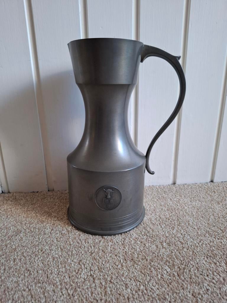 Royal Holland Pewter Karaf - KMD Tiel, Antiek en Kunst, Antiek | Tin, Ophalen of Verzenden