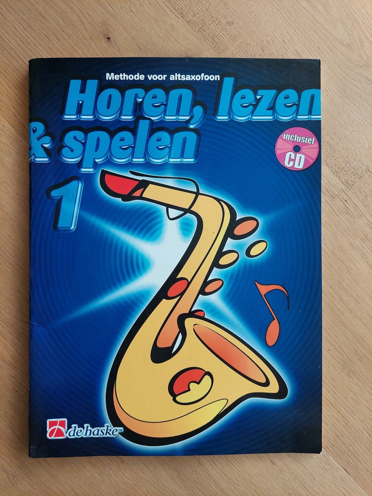 Horen, lezen & spelen 1 - Methode voor altsaxofoon, Gebruikt, Overige genres, Ophalen of Verzenden, Saxofoon