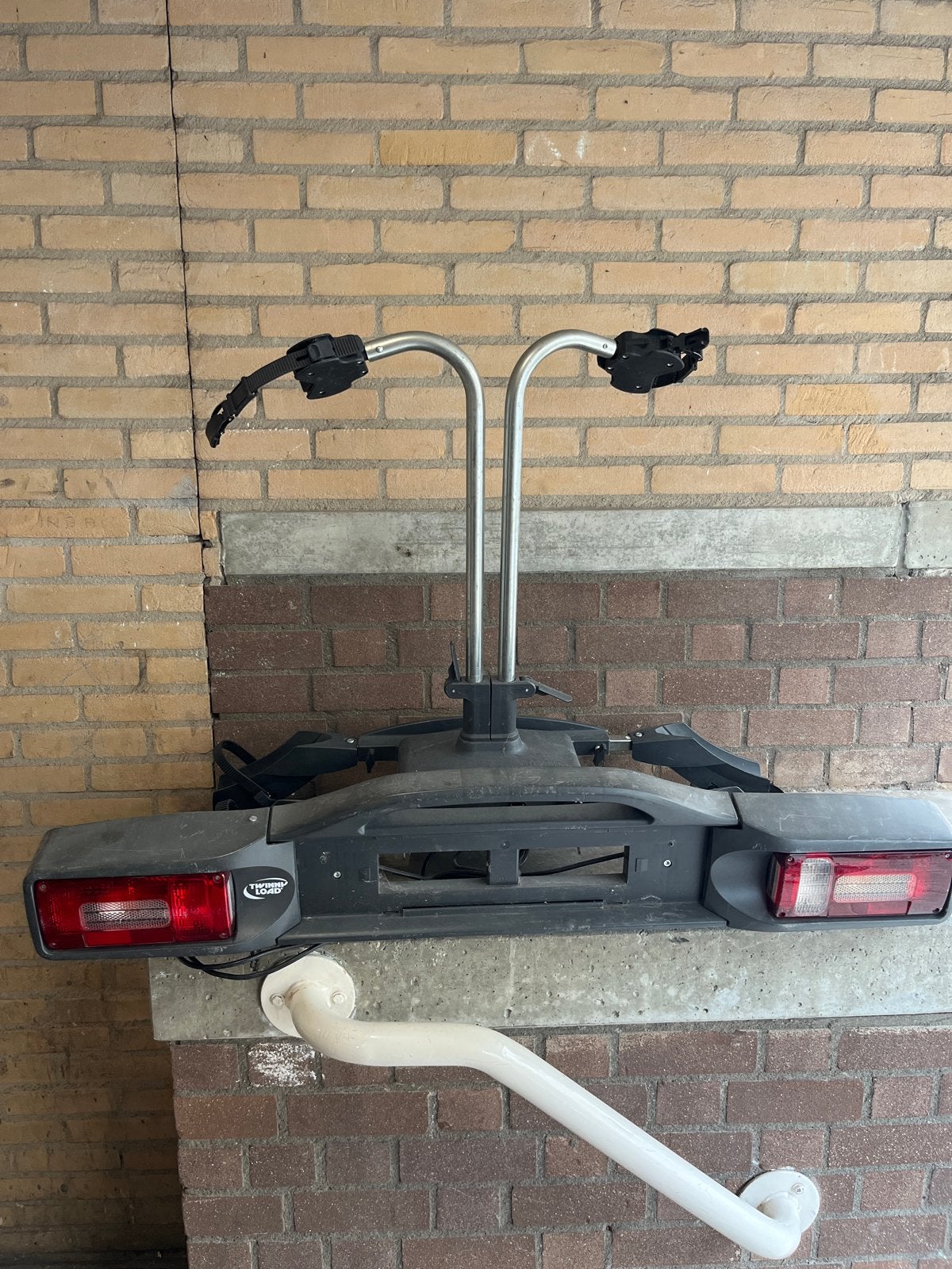 ANWB Twinny Load Power Carrier fietsendrager voor 2 fietsen, Ophalen, Gebruikt, 2 fietsen, Trekhaakdrager