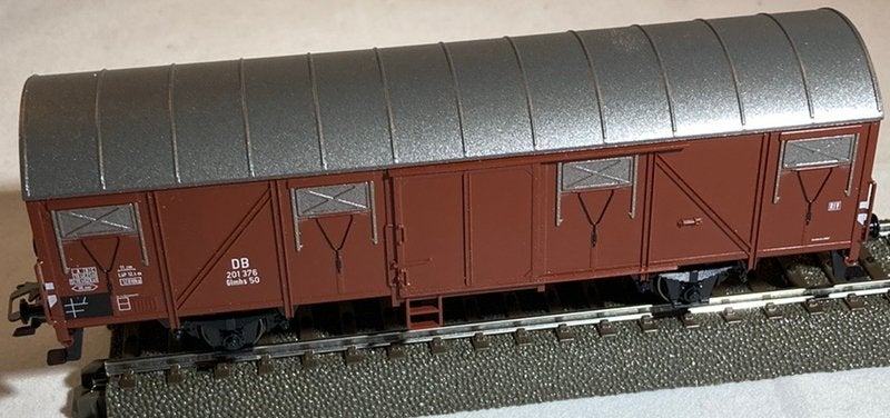Märklin grote gesloten goederenwagon DB, Wisselstroom, Ophalen of Verzenden, Märklin, Nieuw
