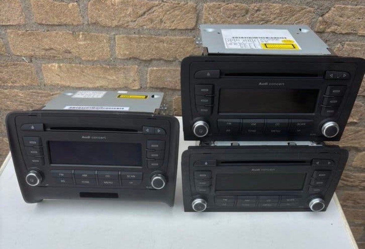 3x Audi Concert Radio, Ophalen of Verzenden, Gebruikt