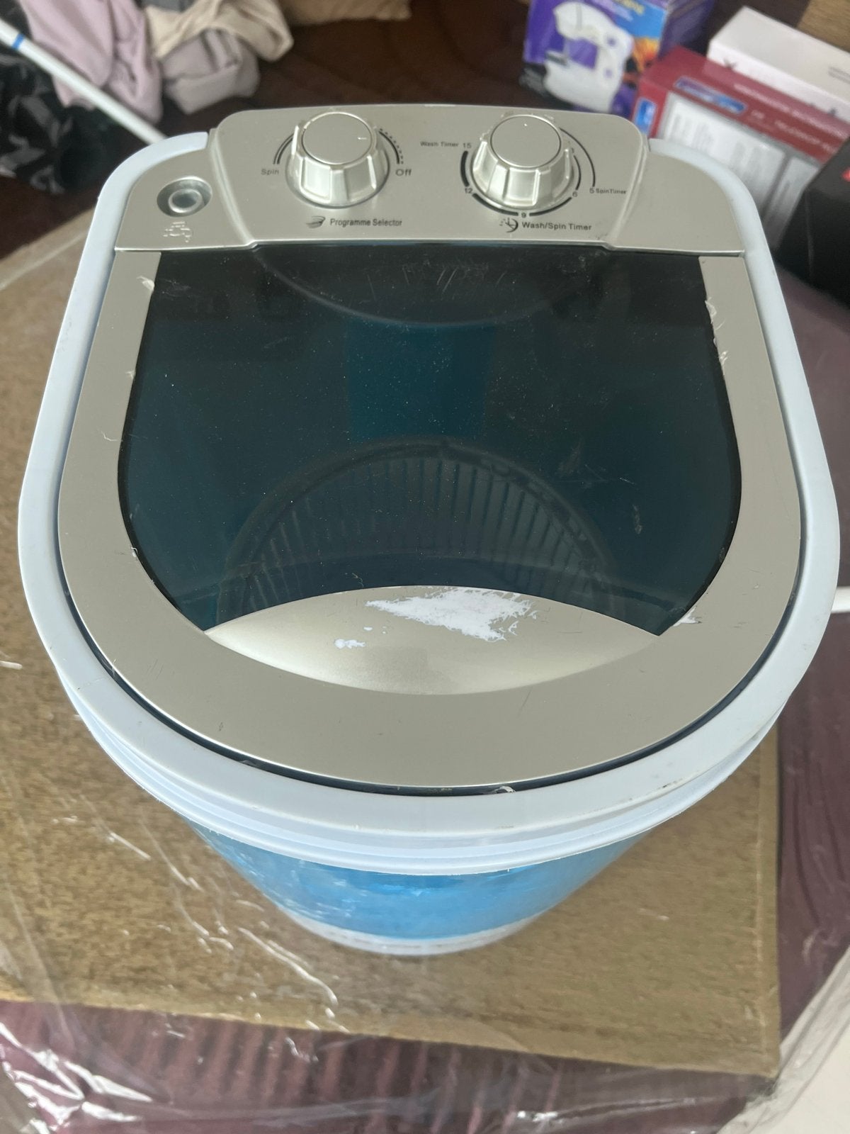 Compacte mini wasmachine - ideaal voor kleine ruimtes, Minder dan 85 cm, Minder dan 4 kg, Bovenlader, Ophalen of Verzenden