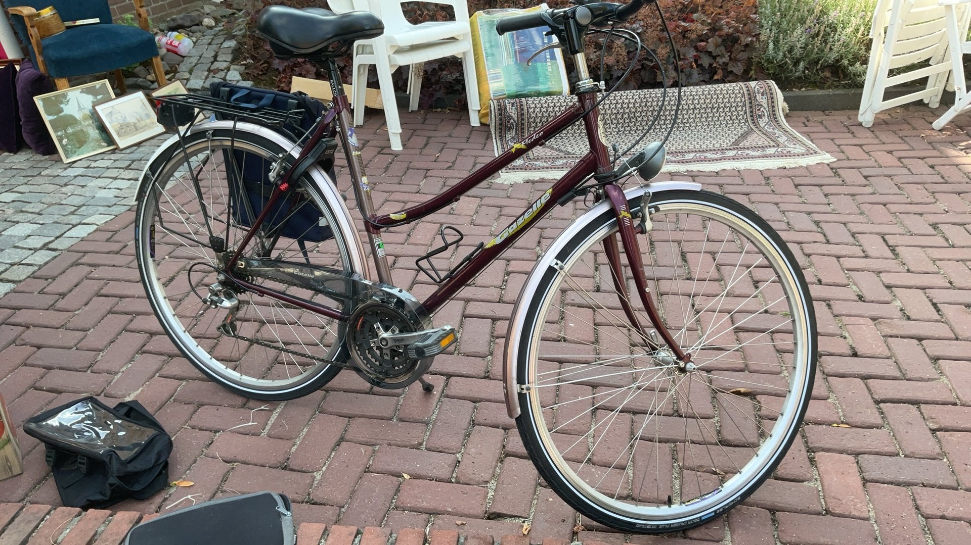 Gazelle Tourfiets Medeo, 53 tot 56 cm, Velgrem, Ophalen of Verzenden, Zo goed als nieuw