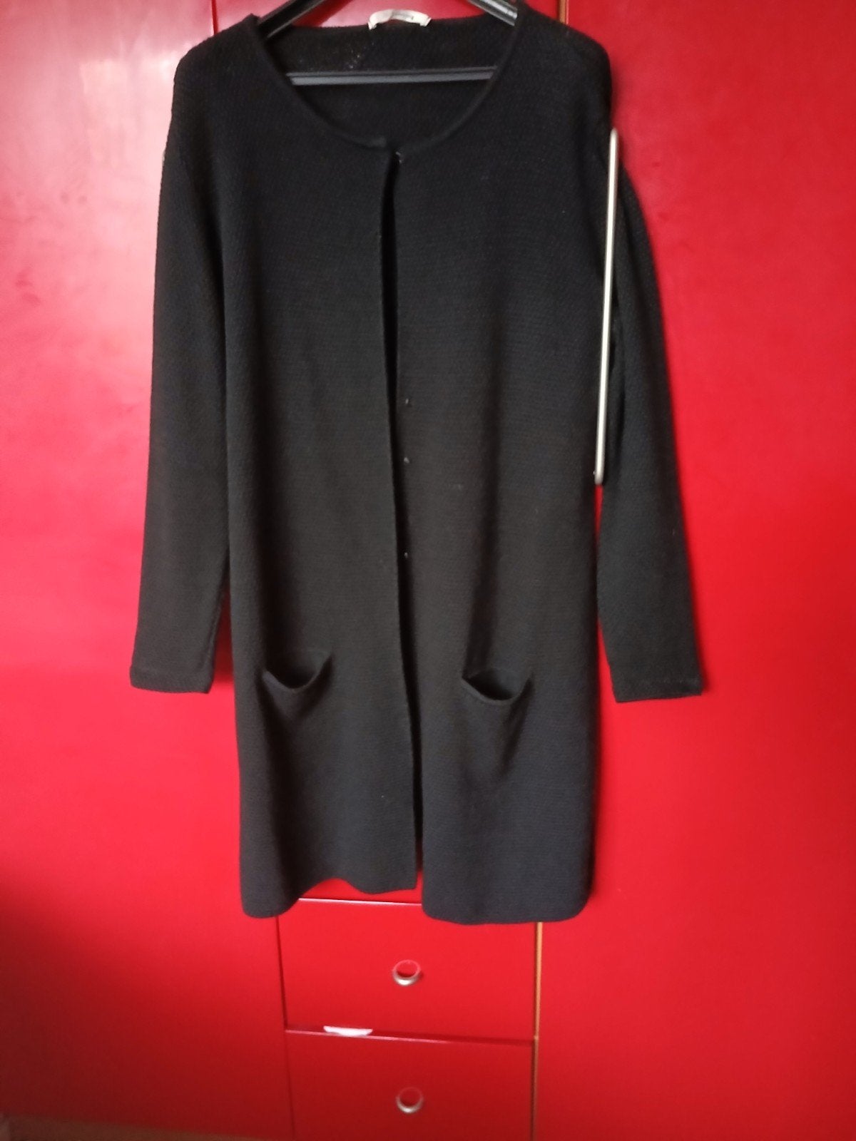 Sibenlinnebjerg zwart vest gerstenkorrel L, Zwart, Maat 42/44 (L), Ophalen of Verzenden, Zo goed als nieuw