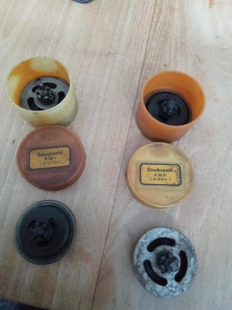 Druk ventielen voor compressor, Ophalen