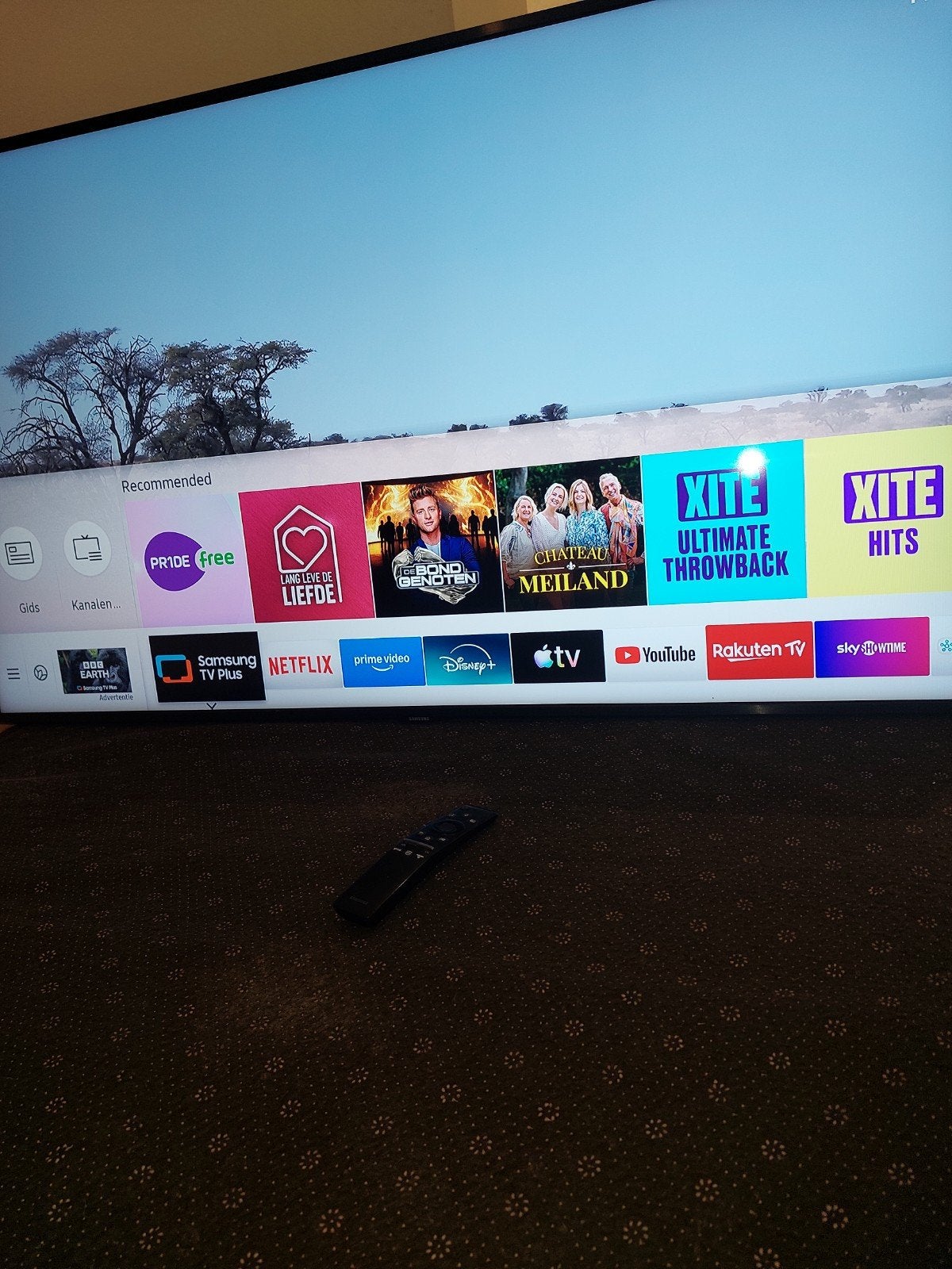 Qled samsung smart tv 43inch top beeld, Ophalen of Verzenden, Zo goed als nieuw, 100 cm of meer, Samsung