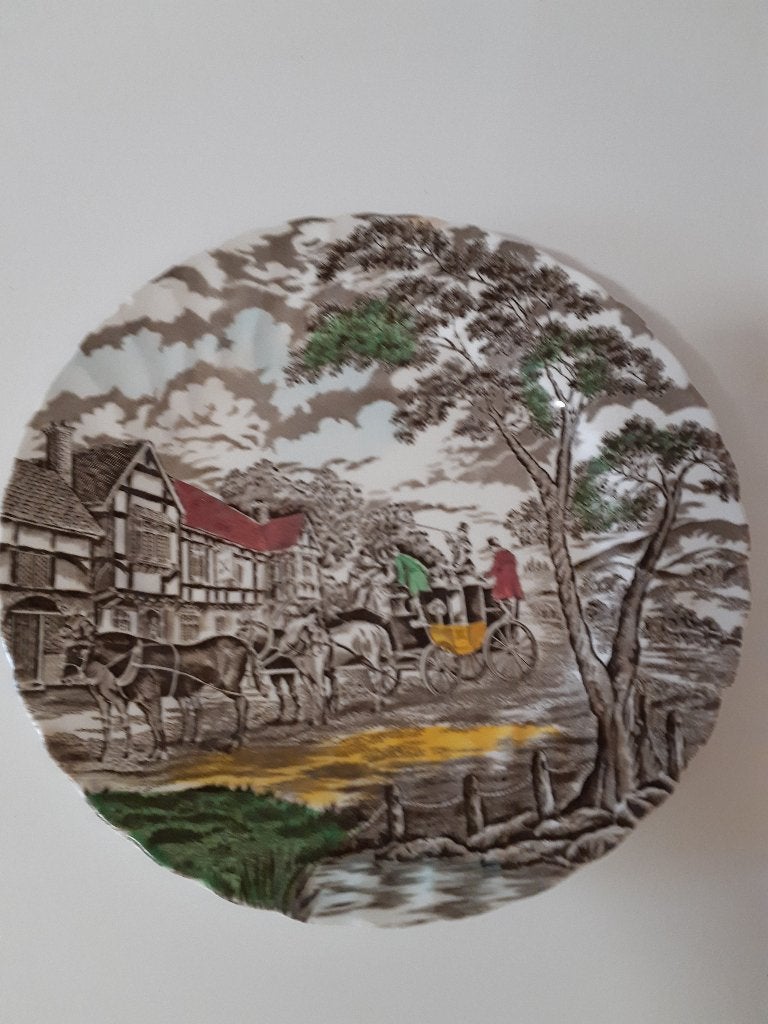 Engels Servies Bord - Myott Staffordshire "Royal Mail", Ophalen of Verzenden