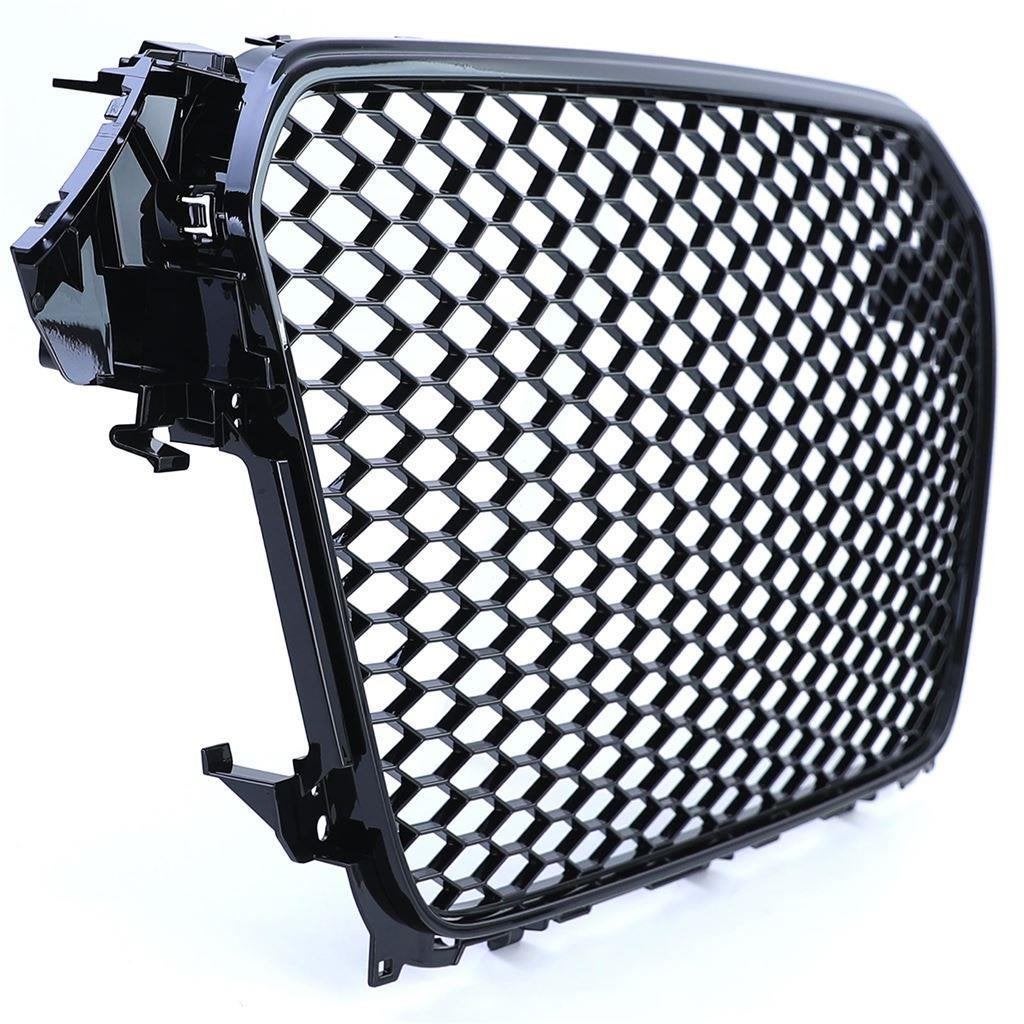 Grill Zonder Embleem Glans Zwart Honingraat Voor Audi A4 B8., Verzenden, Automotive Parts, A.parts@hotmail.nl, Trasmolenlaan 12 3447 GZ Woerden