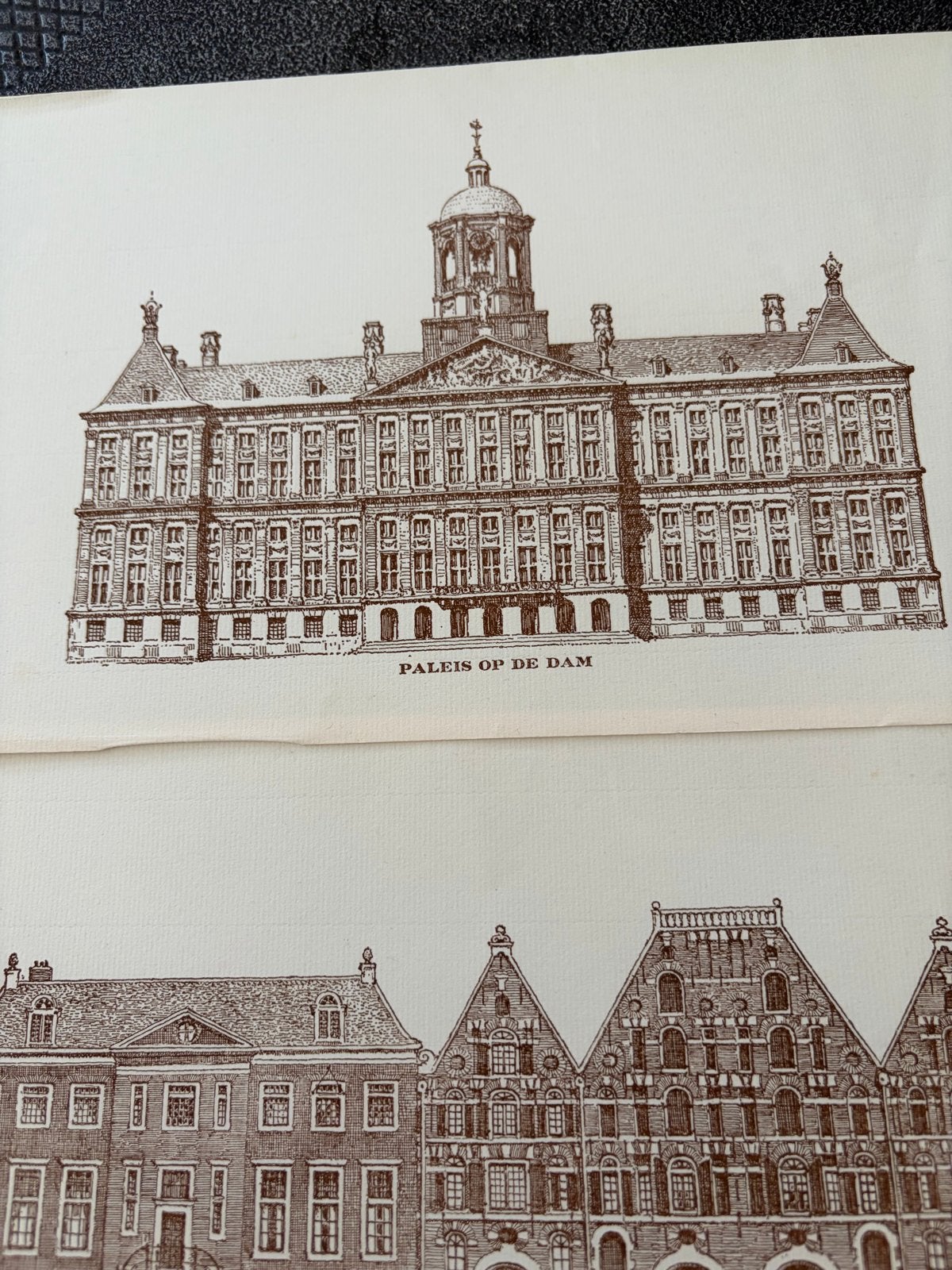 Illustraties Gouden Eeuw: Nieuwmarkt, Waterlooplein, Paleis, Verzamelen, Ophalen of Verzenden, Zo goed als nieuw, Gebouw, Voor 1940