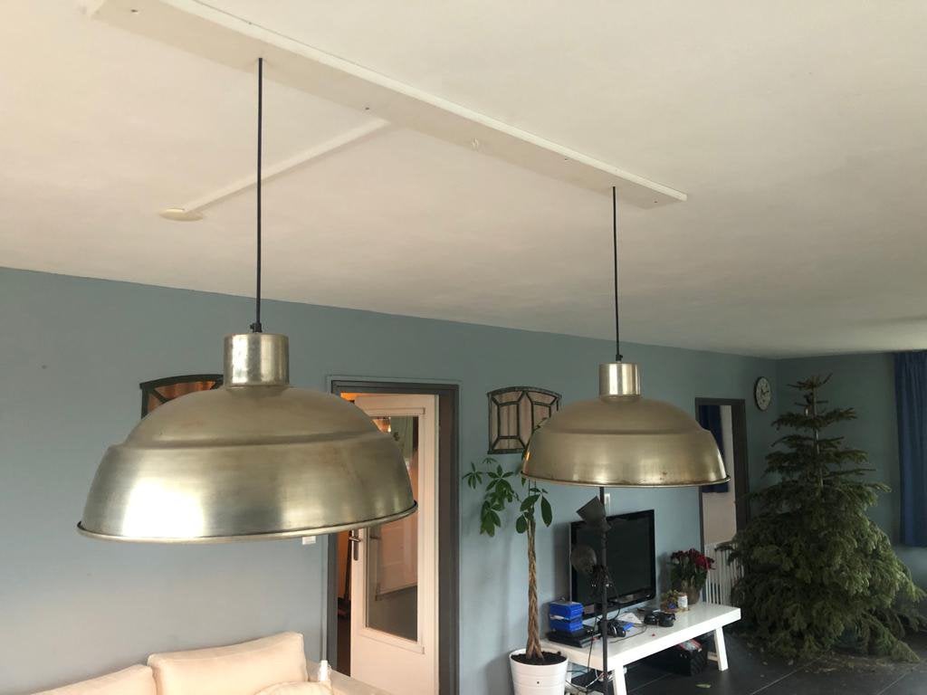 Hanglampen industrieel, Ophalen, Zo goed als nieuw