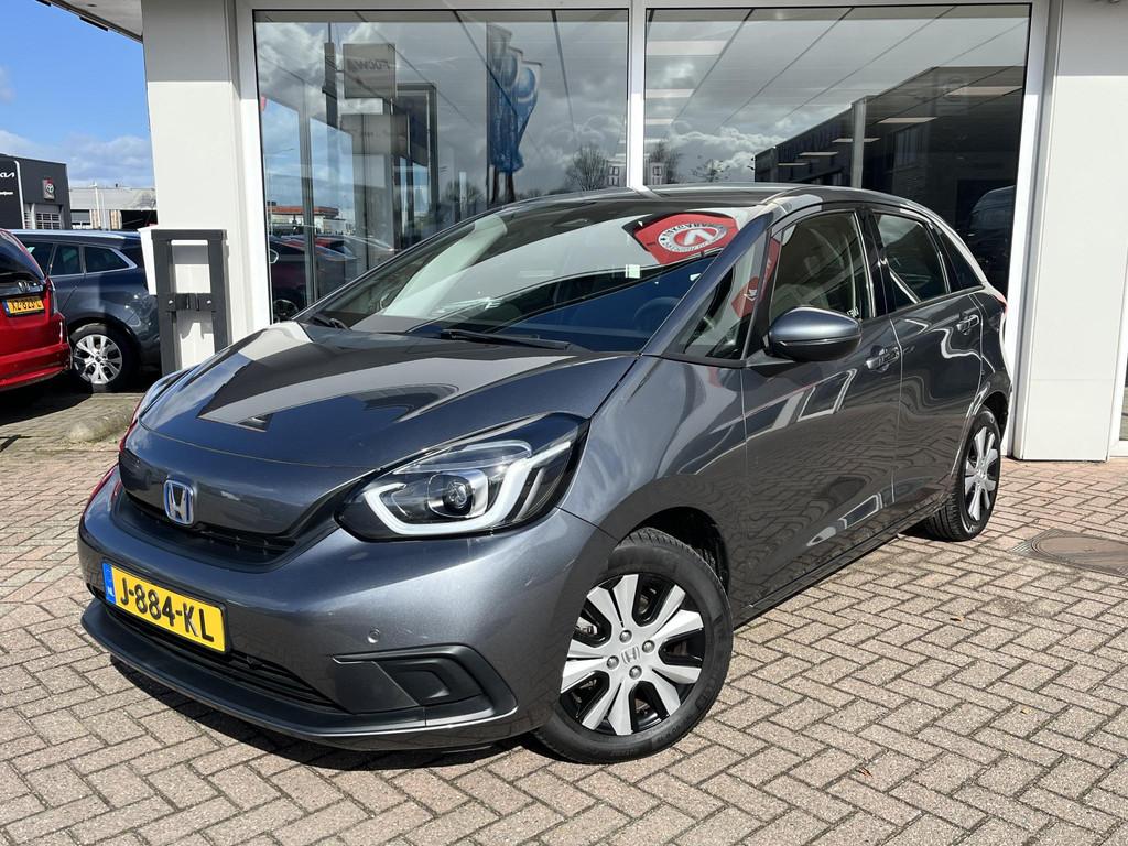 Honda Jazz 1.5 e:HEV Elegance Automaat Zeer mooie Jazz incl:, LED verlichting, Euro 6, Leder en Stof, Origineel Nederlands