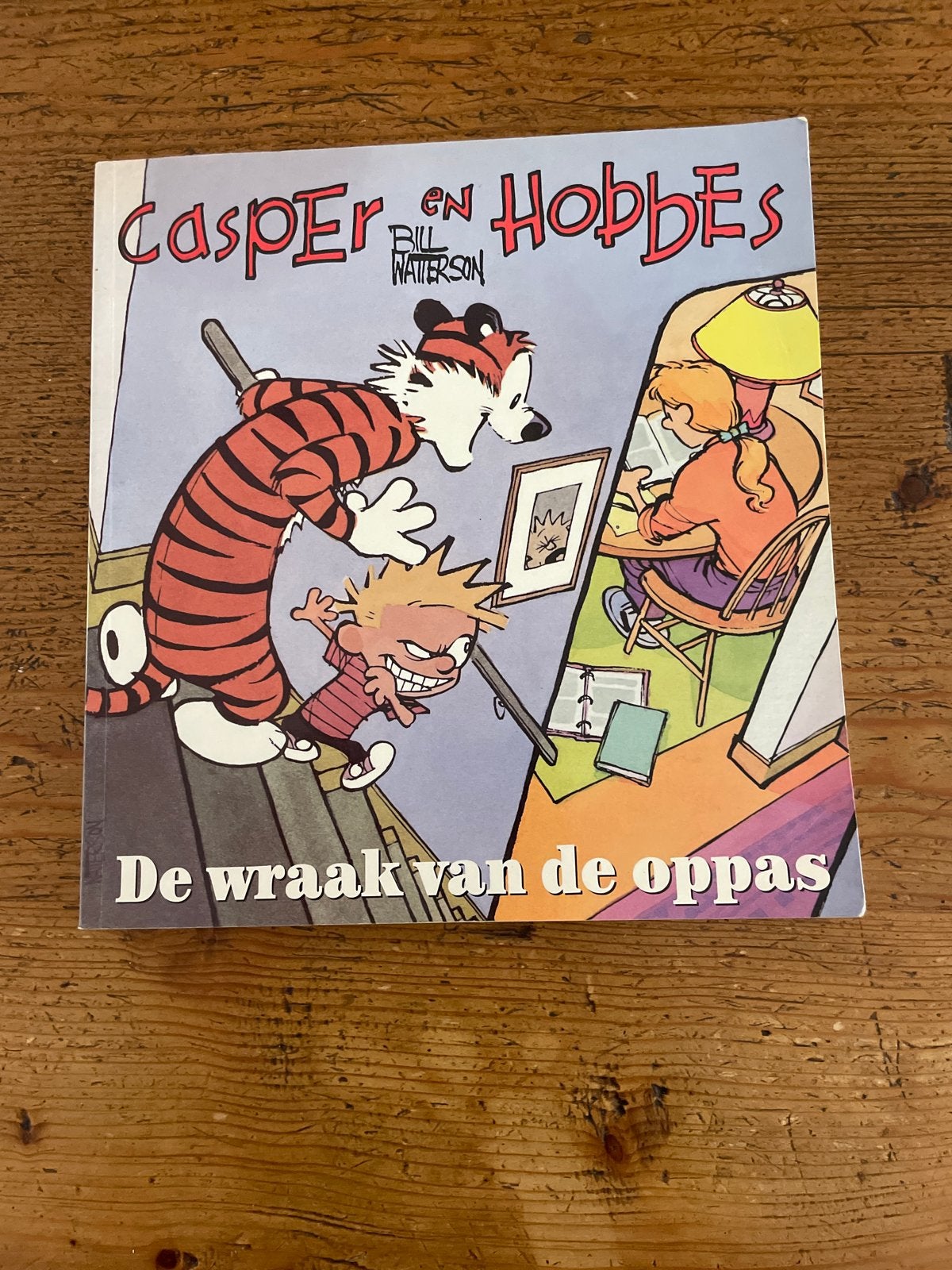 Casper en Hobbes: De wraak van de oppas, Eén stripboek, Ophalen of Verzenden, Gelezen