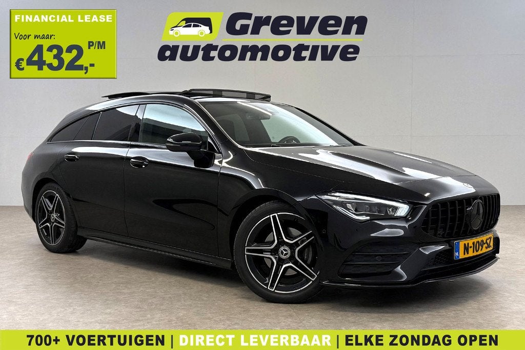 Mercedes-Benz CLA-Klasse 180 AMG Nightpakket | Pano | Sfeer, Auto's, Mercedes-Benz, CLA, 136 pk, Gebruikt, Euro 6