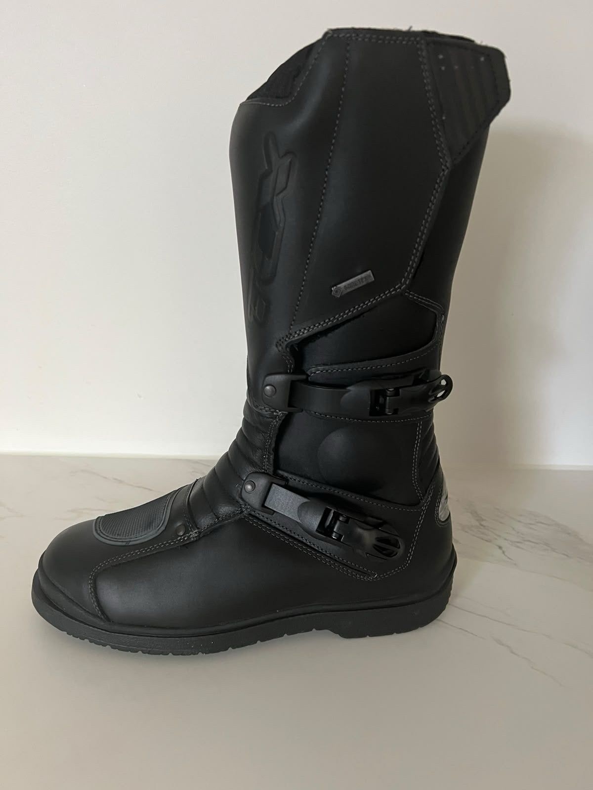 Motorlaarzen maat 42 - Splinternieuw! winkel prijs 256 euro, Ophalen of Verzenden, Nieuw, Zwart, Boots