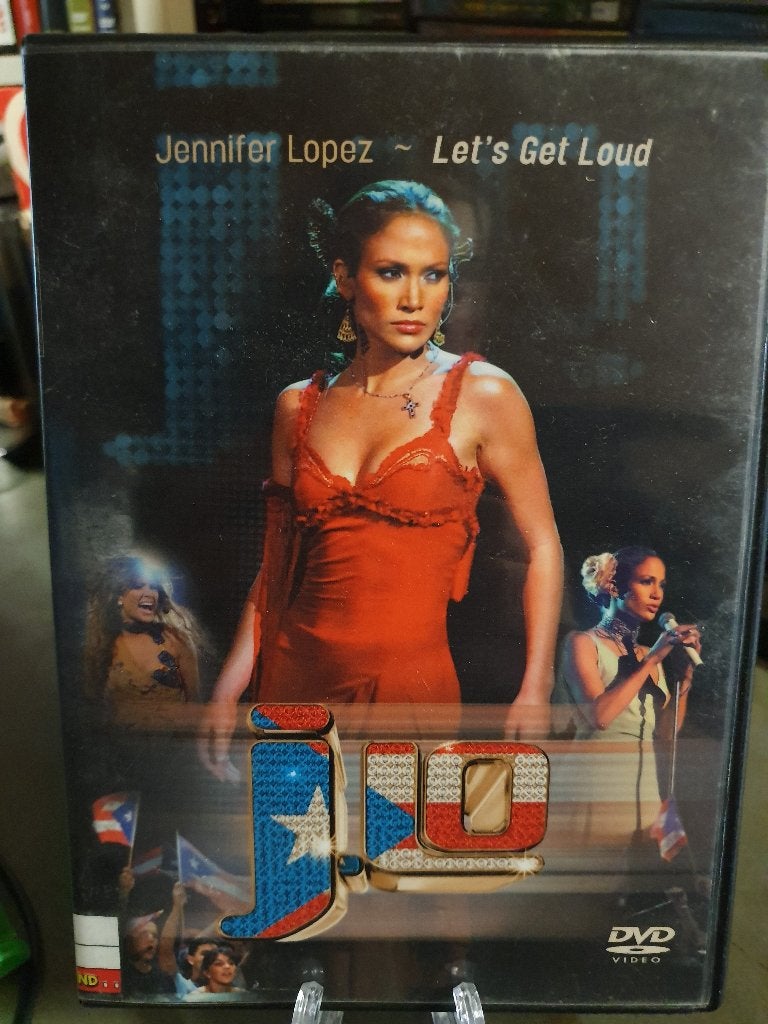 Jennifer Lopez lets get loud DVD, Alle leeftijden, Ophalen, Zo goed als nieuw
