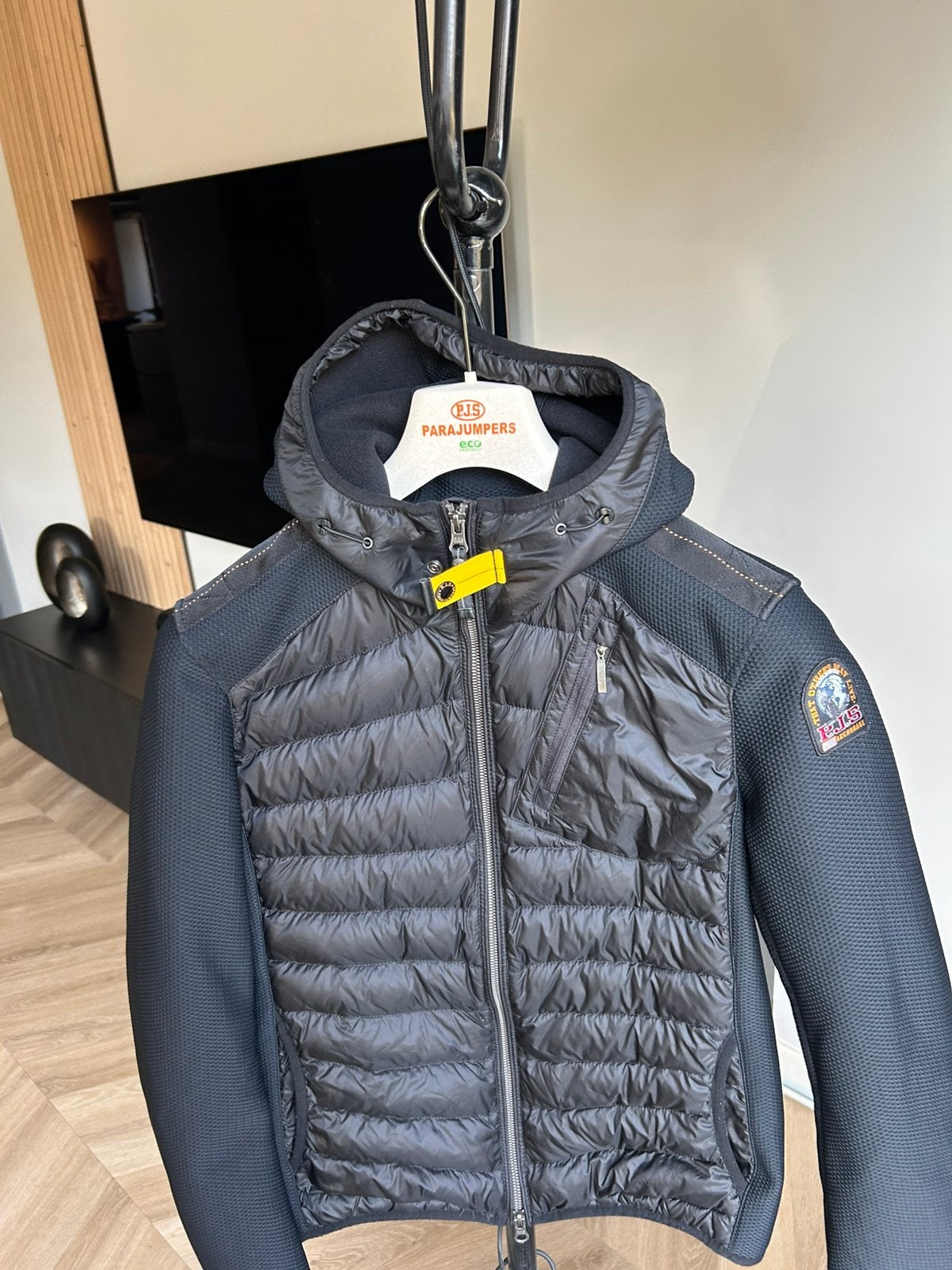 Parajumper jas Nolan maat XS origineel, Ophalen of Verzenden, Zo goed als nieuw, Maat 46 (S) of kleiner, Zwart