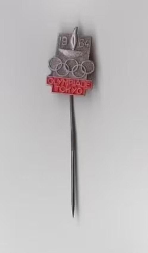 Speldje Olympiade Tokyo 1964., Ophalen of Verzenden, Zo goed als nieuw