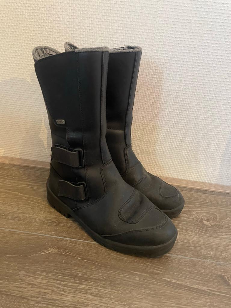 Zwarte Gore-Tex motorlaarzen - Maat 38, Ophalen, Gedragen, Zwart, Hoge laarzen