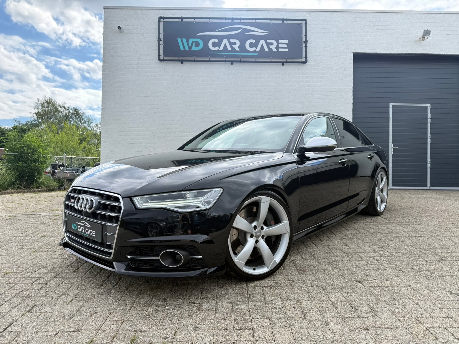 Audi S6 4.0 TFSI V8 21”|Luchtvering|360 Camera|Bose, Auto's, Audi, Automaat, Zwart, 11 km/l, Vierwielaandrijving