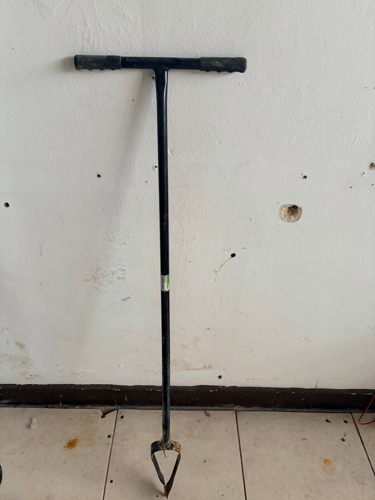 Grondboor - Ideaal voor tuin en bouw, Ophalen of Verzenden, Gebruikt, Grondboor