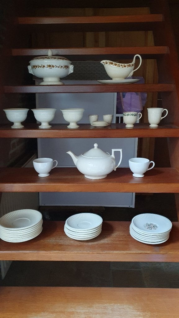 Wedgwood Serviesdelen Edme/Conway/Radcliffe/Traditional etc., Overige typen, Ophalen of Verzenden, Zo goed als nieuw, Overige stijlen