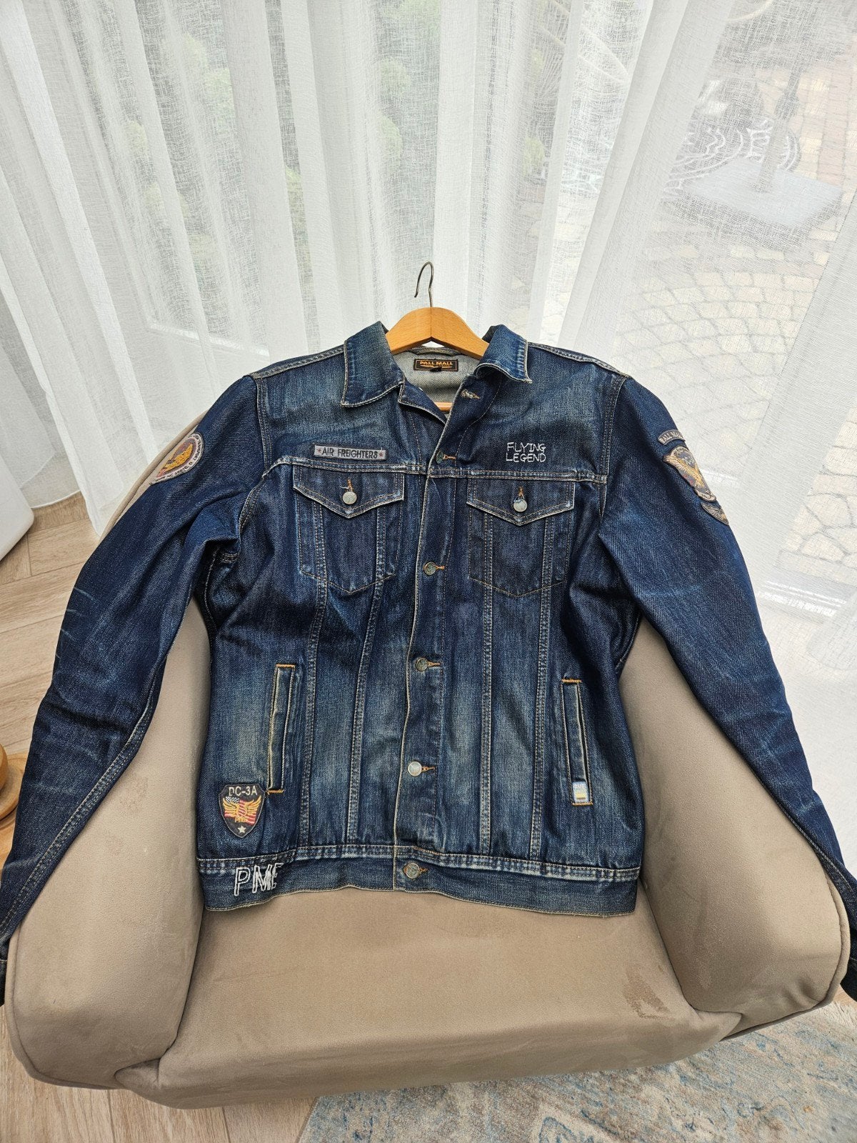 Vintage PME Legend spijkerjack XL - Zeer nette staat, Blauw, Maat 56/58 (XL), Ophalen of Verzenden, Zo goed als nieuw