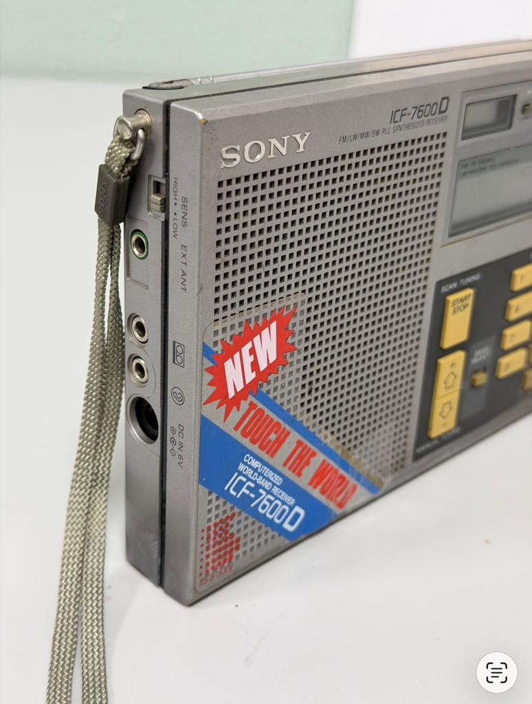 Sony ICF-7600D Wereldontvanger Radio Vintage Jaren 1980, Ophalen of Verzenden, H, H, H