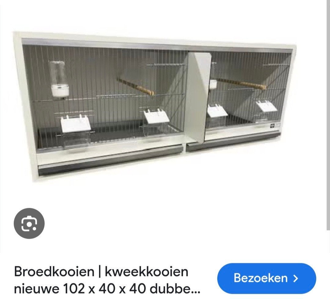 Gezocht 2x broedkooi, Dieren en Toebehoren, Vogels | Hokken en Kooien, Ophalen, Hout, Broedkooi of Kweekkooi