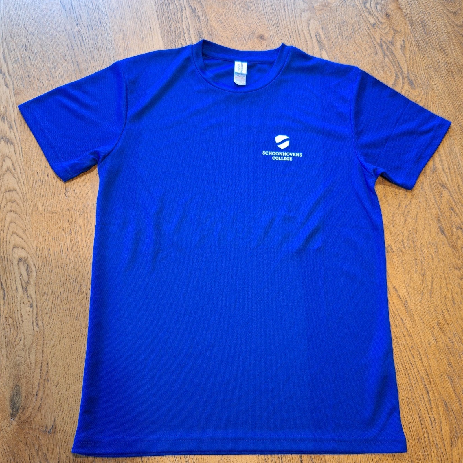 Gymshirt sportshirt Schoonhovens College maat S - M - L- XL, Blauw, Nieuw, Ophalen of Verzenden, Schoonhovens College