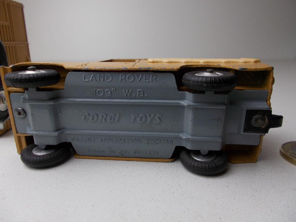1958 Corgi GIFTSET 2. LAND ROVER + RICE PONY TRAILER I.g.st!, Ophalen of Verzenden, Zo goed als nieuw, Auto, Corgi