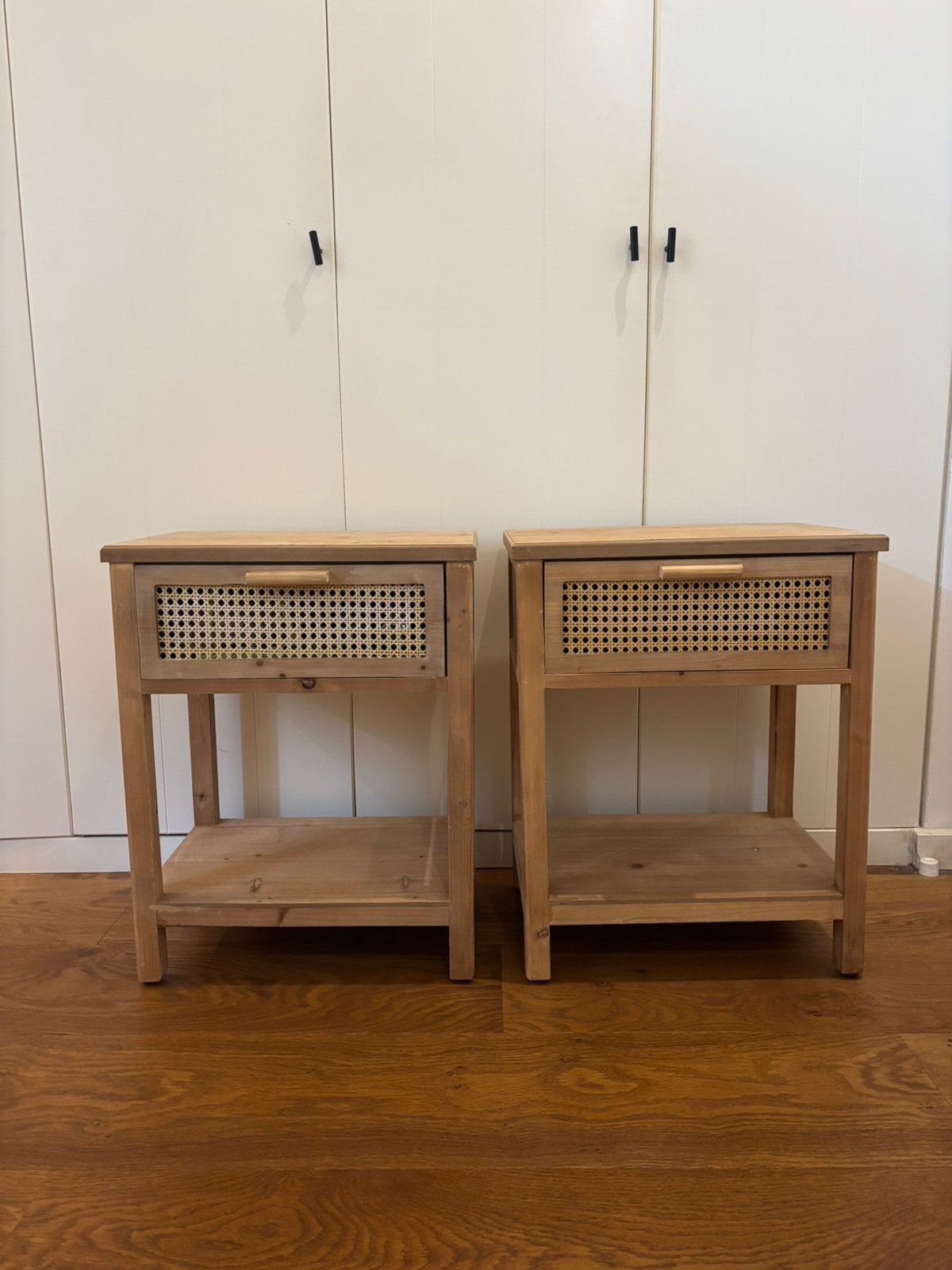 Xenos nachtkastjes, Huis en Inrichting, Slaapkamer | Nachtkastjes, Ophalen, Zo goed als nieuw, Minder dan 45 cm, Minder dan 55 cm