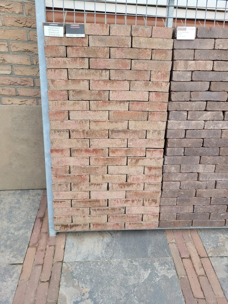 167.51m2 nieuw gebakken klinkers strak rood bruin, Tuin en Terras, Ophalen, Keramiek, Klinkers, Nieuw