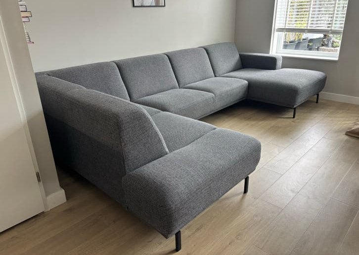 Ruime Montel hoekbank - In goede staat!, Huis en Inrichting, Ophalen, Hoekbank, 300 cm of meer, Zo goed als nieuw