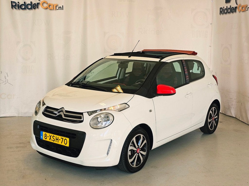 Citroen C1 1.0 e-VTi Airscape Feel|PANO|AIRCO|CRUISE|VELGEN|, Voorwielaandrijving, Euro 5, Gebruikt, 31 €/maand