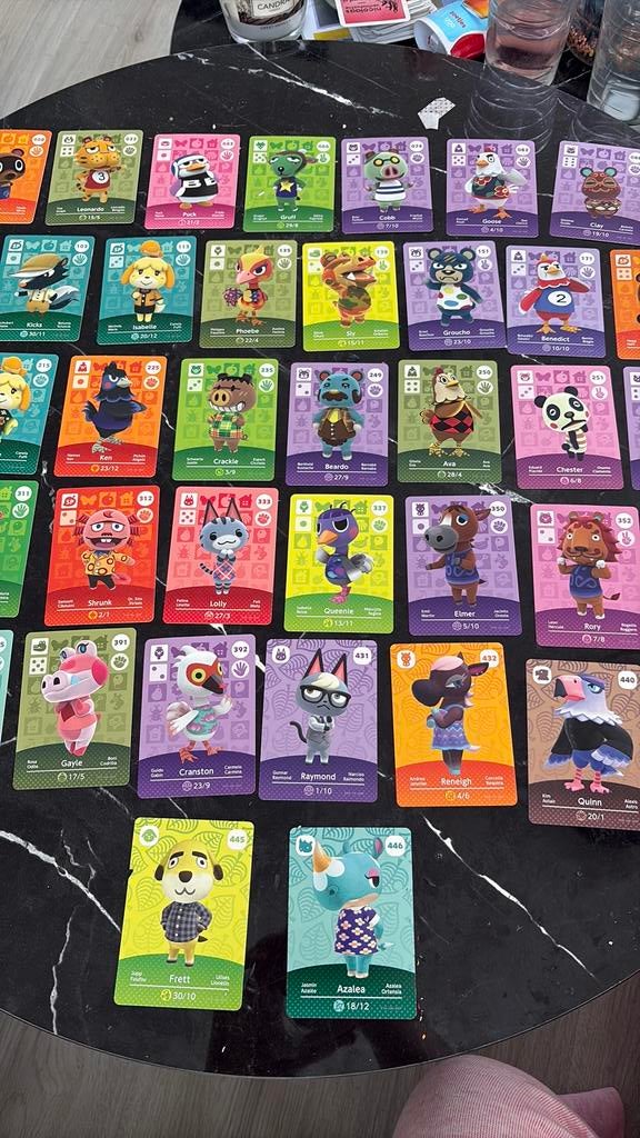 Animal crossing amiibo kaartjes, Ophalen of Verzenden, Zo goed als nieuw