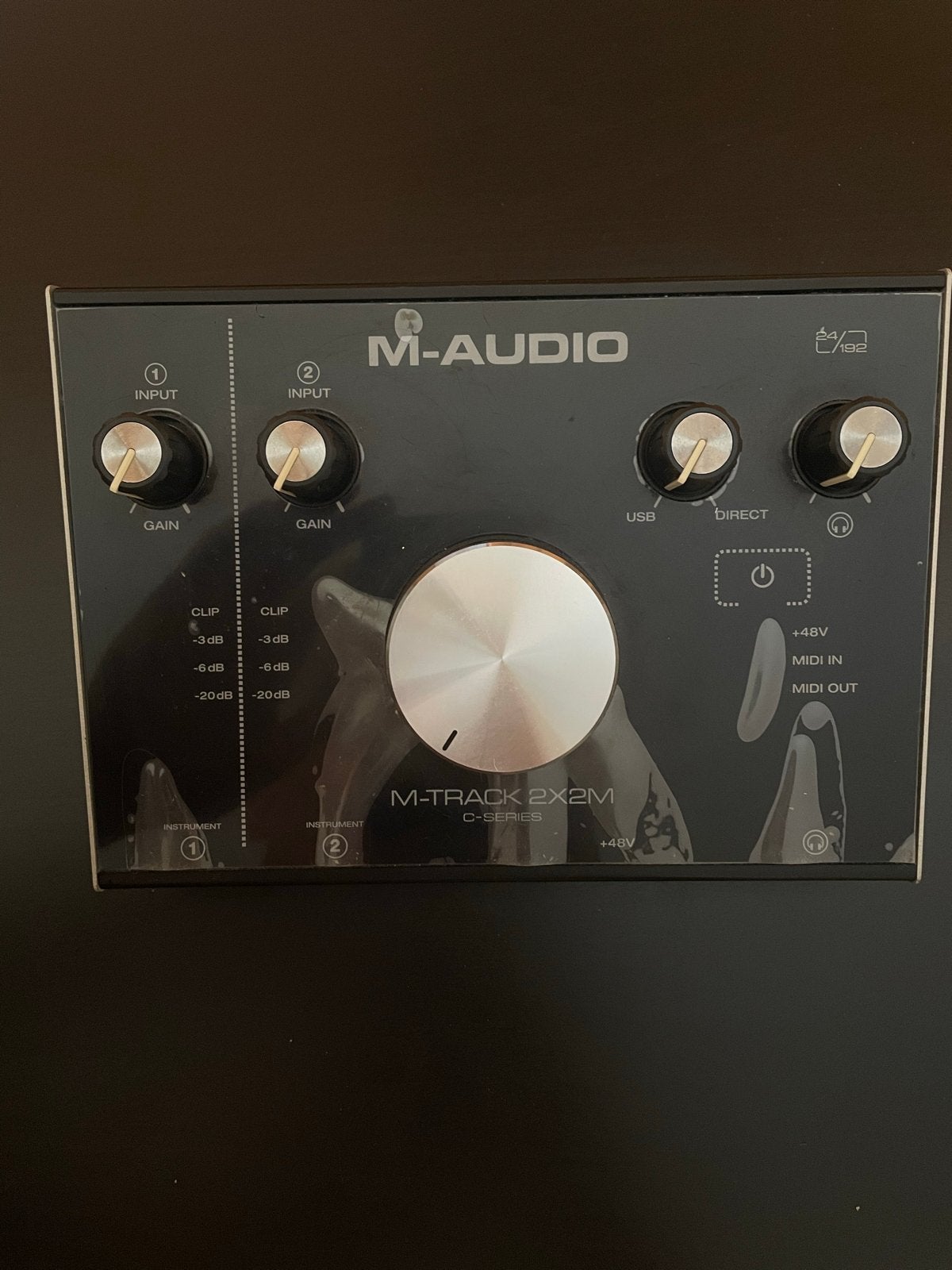 M-Audio M-Track 2x2M USB Audio Interface, Ophalen, Zo goed als nieuw, Minder dan 5 kanalen, Microfooningang