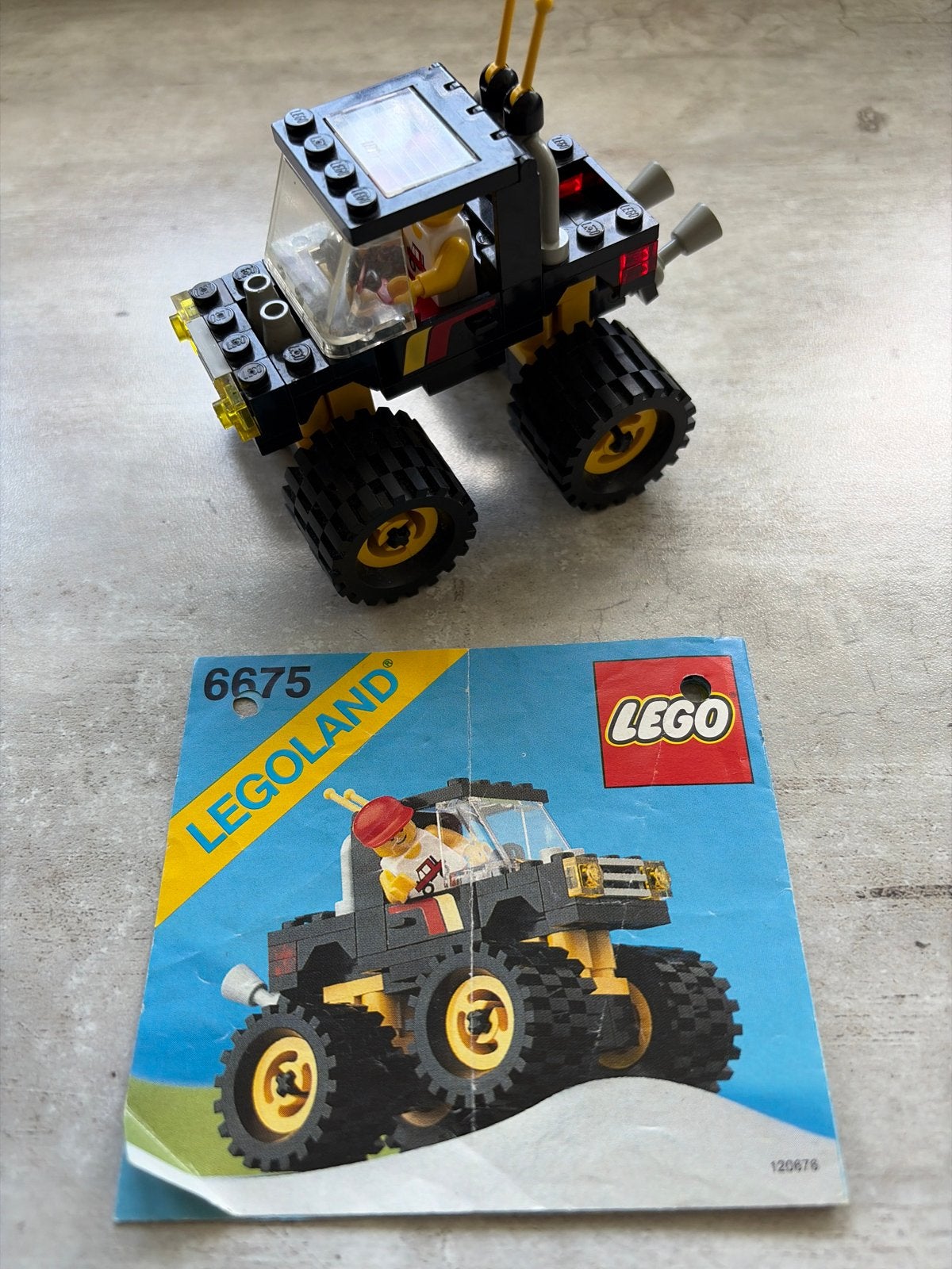 Lego Legoland 6675 Roadblock Rebel met instructies, Kinderen en Baby's, Speelgoed | Duplo en Lego, Gebruikt, Lego, Ophalen of Verzenden