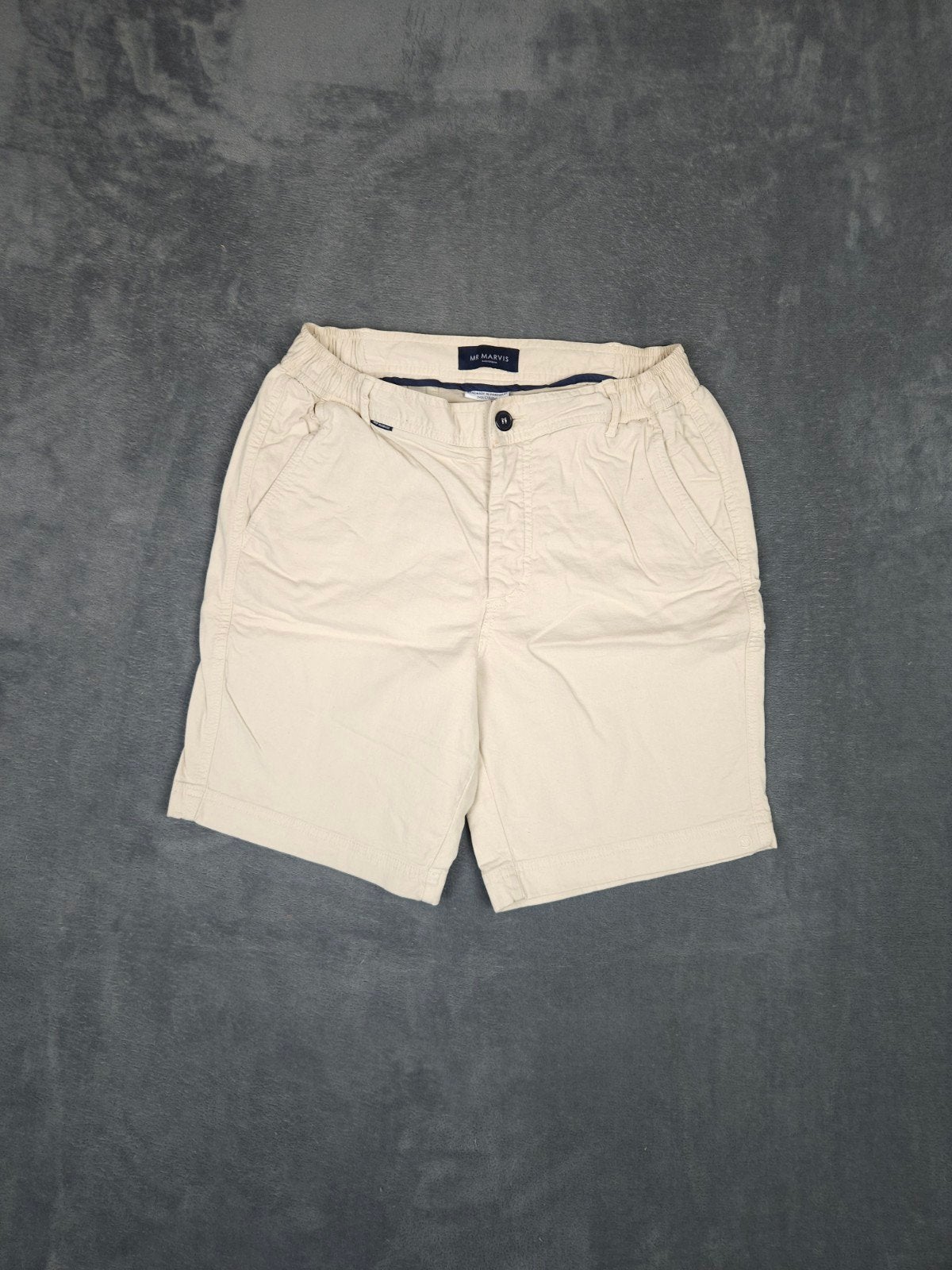 Mr Marvis Korte Broek The Gazettes M The originals Beige Chi, Kleding | Heren, Maat 48/50 (M), ., Beige, Ophalen of Verzenden