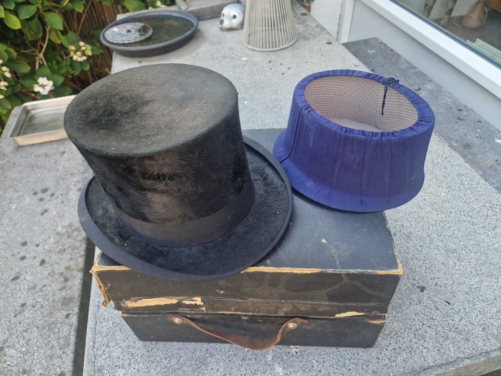 oude hogehoed in doos, Ophalen of Verzenden, One size fits all