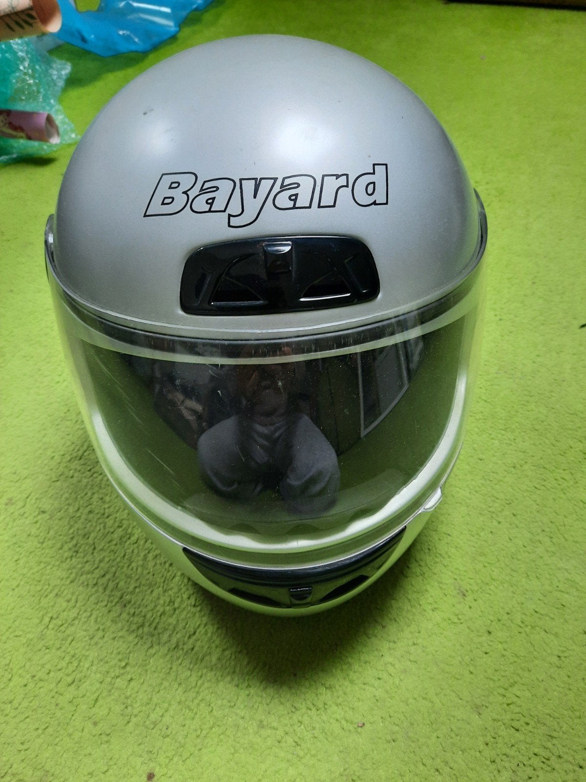 Bayard Focus LX Integraalhelm - Zilver, Overige merken, Heren, Ophalen of Verzenden, Integraalhelm