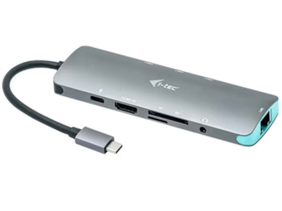i-tec USB-C Metal Nano Docking Station (4K HDMI, LAN, SD)