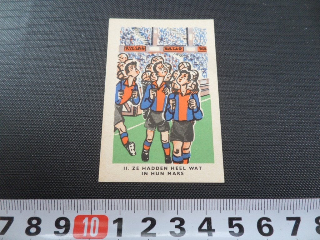 sticker plaatje strip voetbal spreekwoord RIZLA #11, Ophalen of Verzenden, Zo goed als nieuw