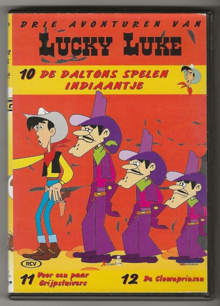 Lucky Luke - Drie avonturen van Lucky Luke 10-12, Ophalen, Gebruikt, Tekenfilm, Alle leeftijden