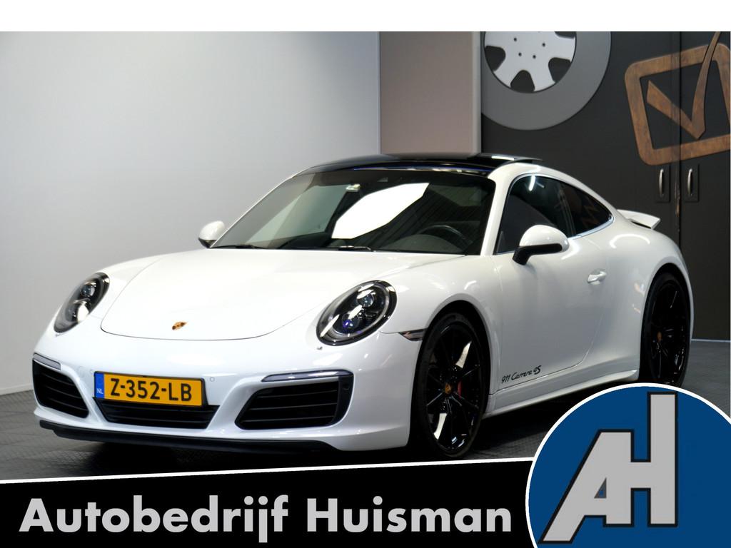 Porsche 911 3.0 Carrera 4S 309kW/420pk PDK7 SPORT CHRONO + P, Auto's, Gebruikt, Met garantie (alle), 4 stoelen, Wit
