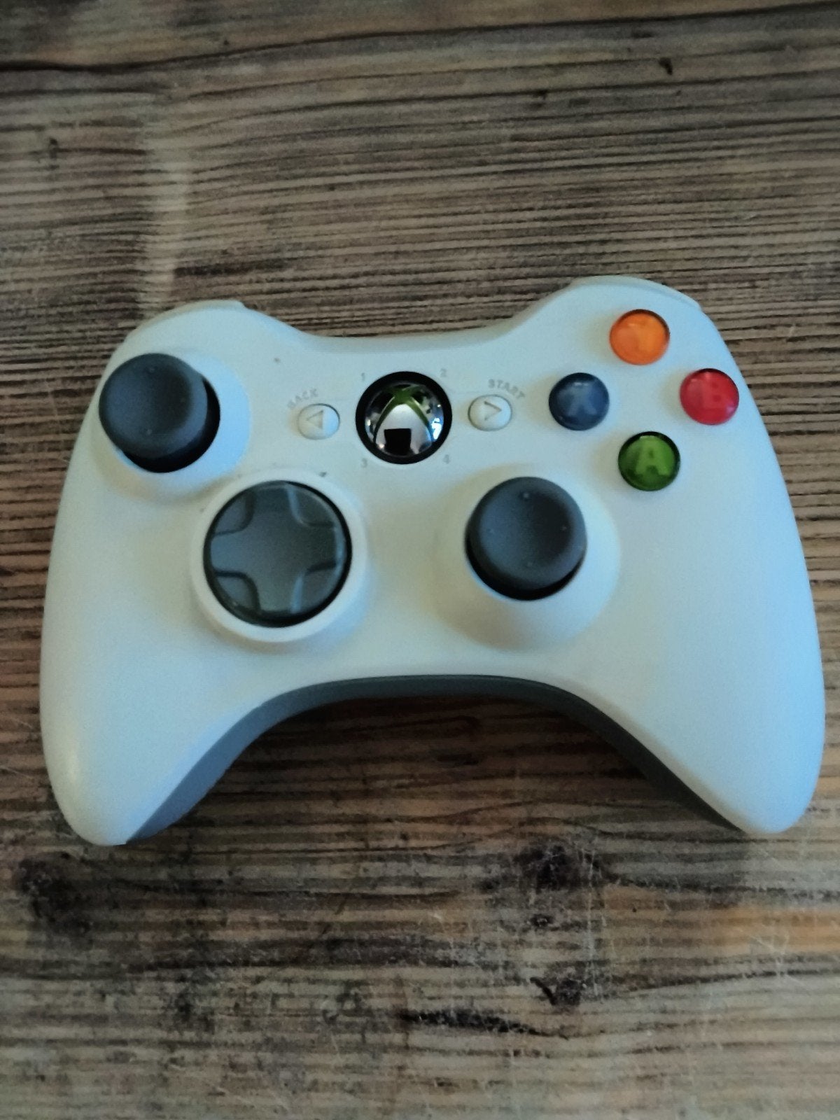 Xbox 360 Controller Wit Draadloos - Refurbished, Gebruikt, Ophalen of Verzenden, Controller, Xbox 360