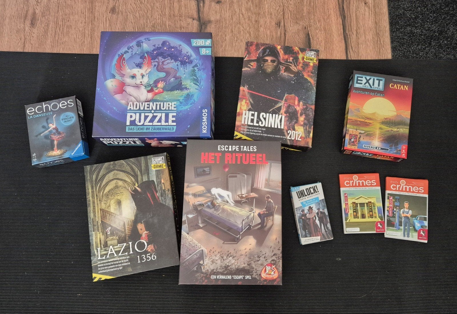 Diverse Escape room (achtige) spellen, Ophalen of Verzenden, Zo goed als nieuw