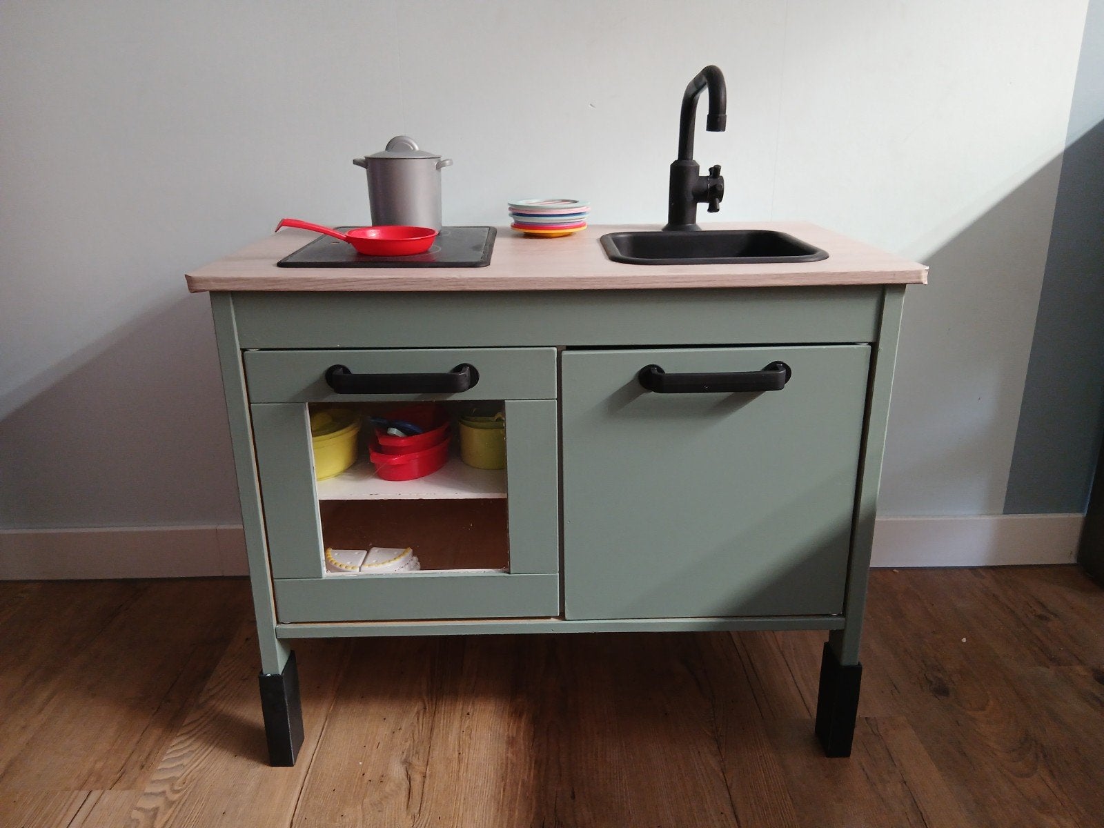 Opgeknapte IKEA Duktig Speelkeuken, Ophalen, Gebruikt, Hout, Speelkeuken
