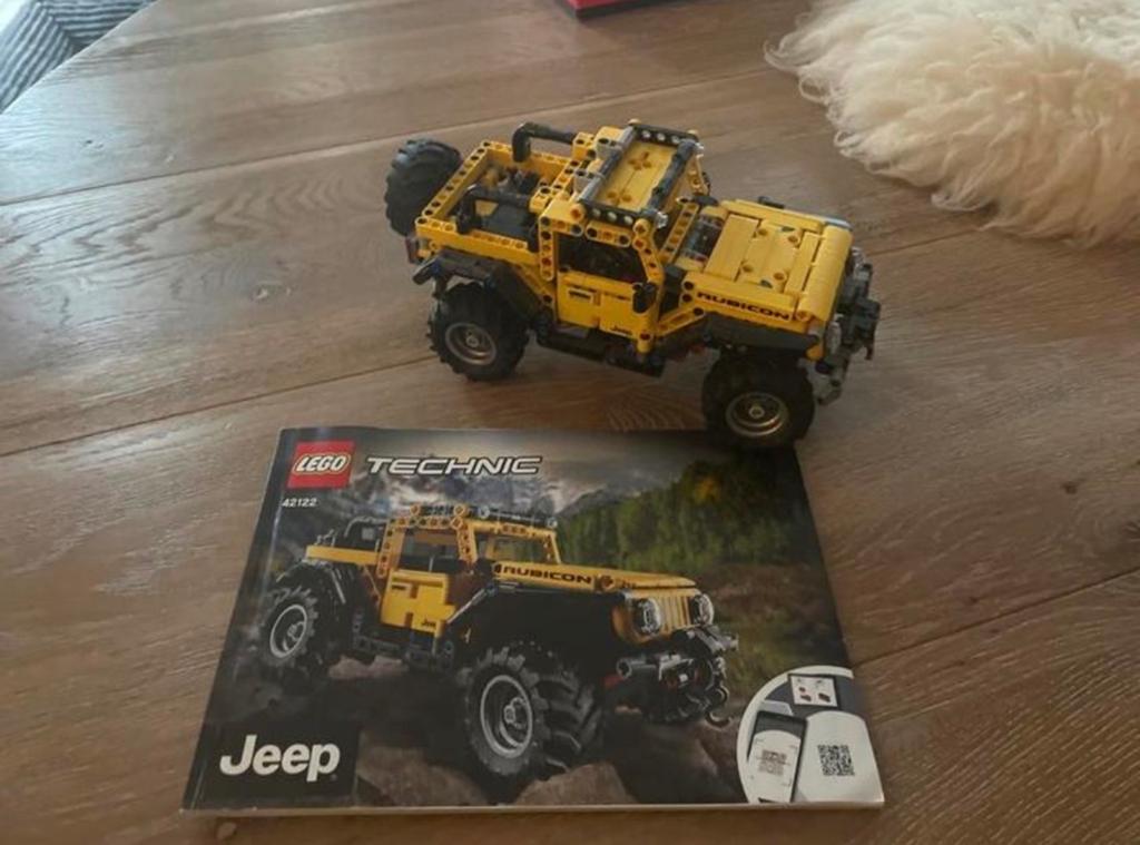 Lego Technic Jeep Wrangler Rubicon 42122, Gebruikt, Lego, Overige typen, Ophalen of Verzenden