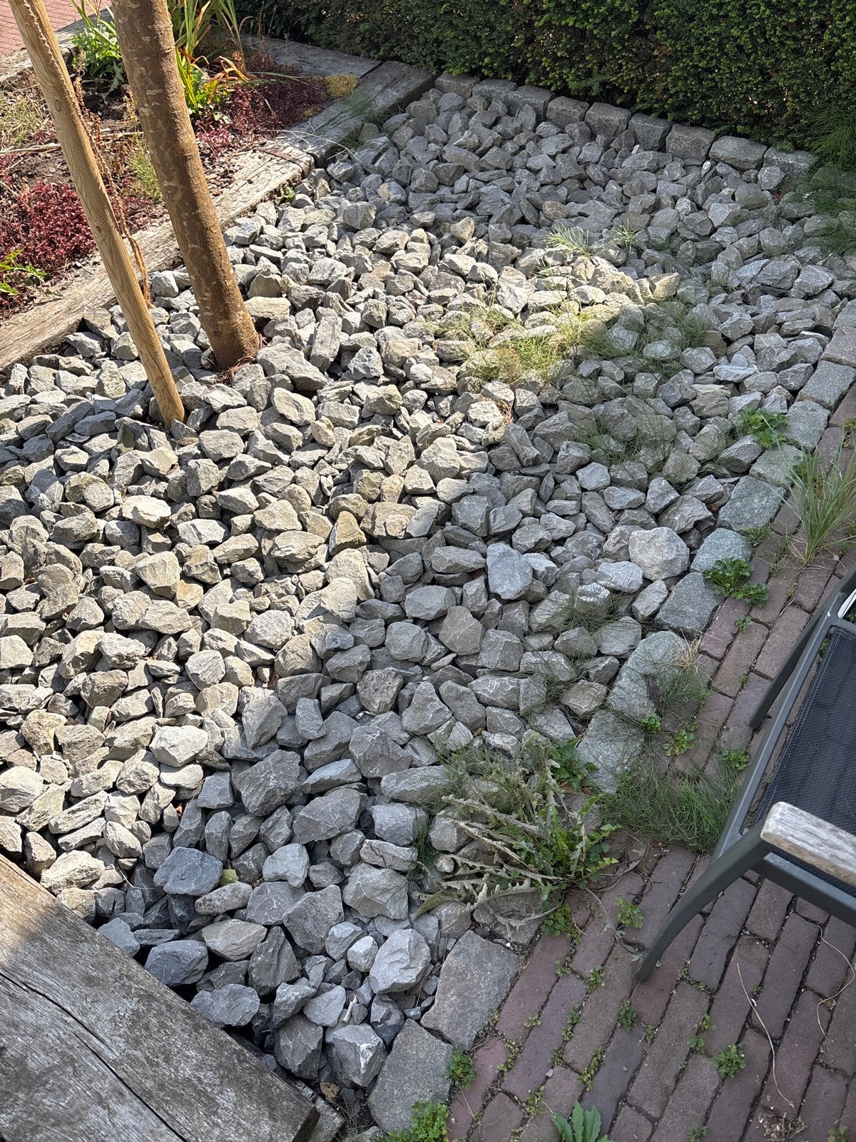 Grijze keien voor tuin of landschapsinrichting, Tuin en Terras, Grind, Keien en Split, Ophalen, Overige materialen, Gebruikt, Kei