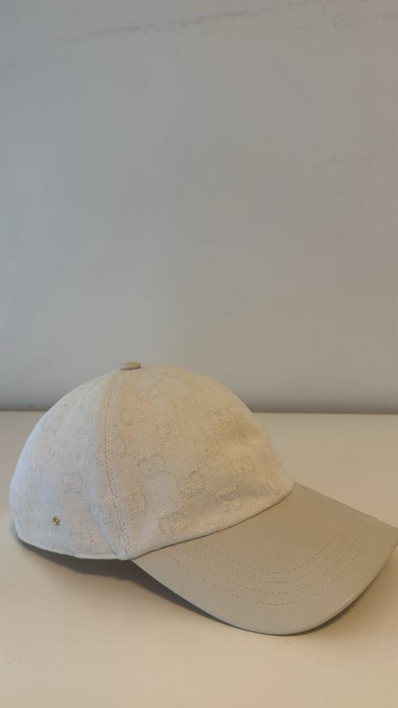GUCCI baseball cap snow white edition, Ophalen, Nieuw, 56 of 57 cm (M, 7 of 7⅛ inch), Pet